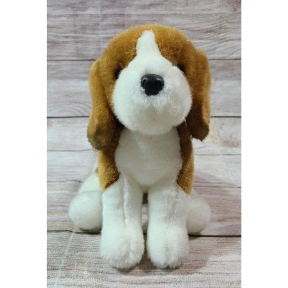 Douglas Cuddle Toy Plush Balthezar Beagle Puppy Dog Stuffed Animal 12" 2016 - Picture 1 of 4